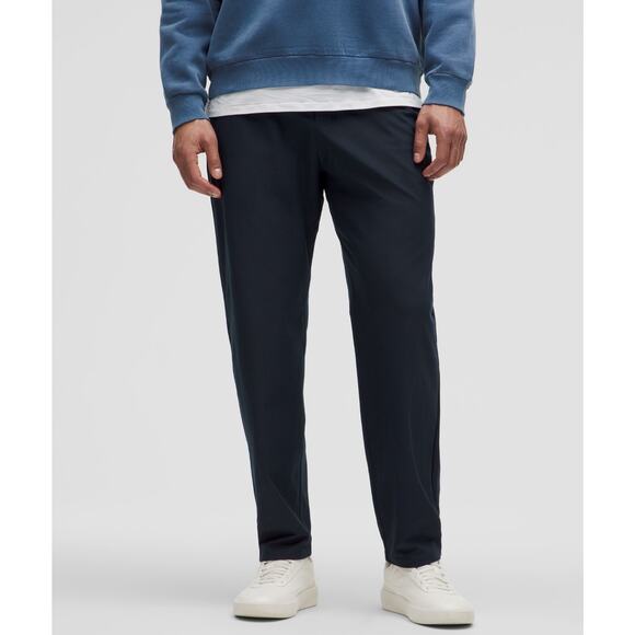 LULULEMON Men’s Navy Blue Warpstreme Pull on Pant Regular Size Large NWT - Picture 2 of 5